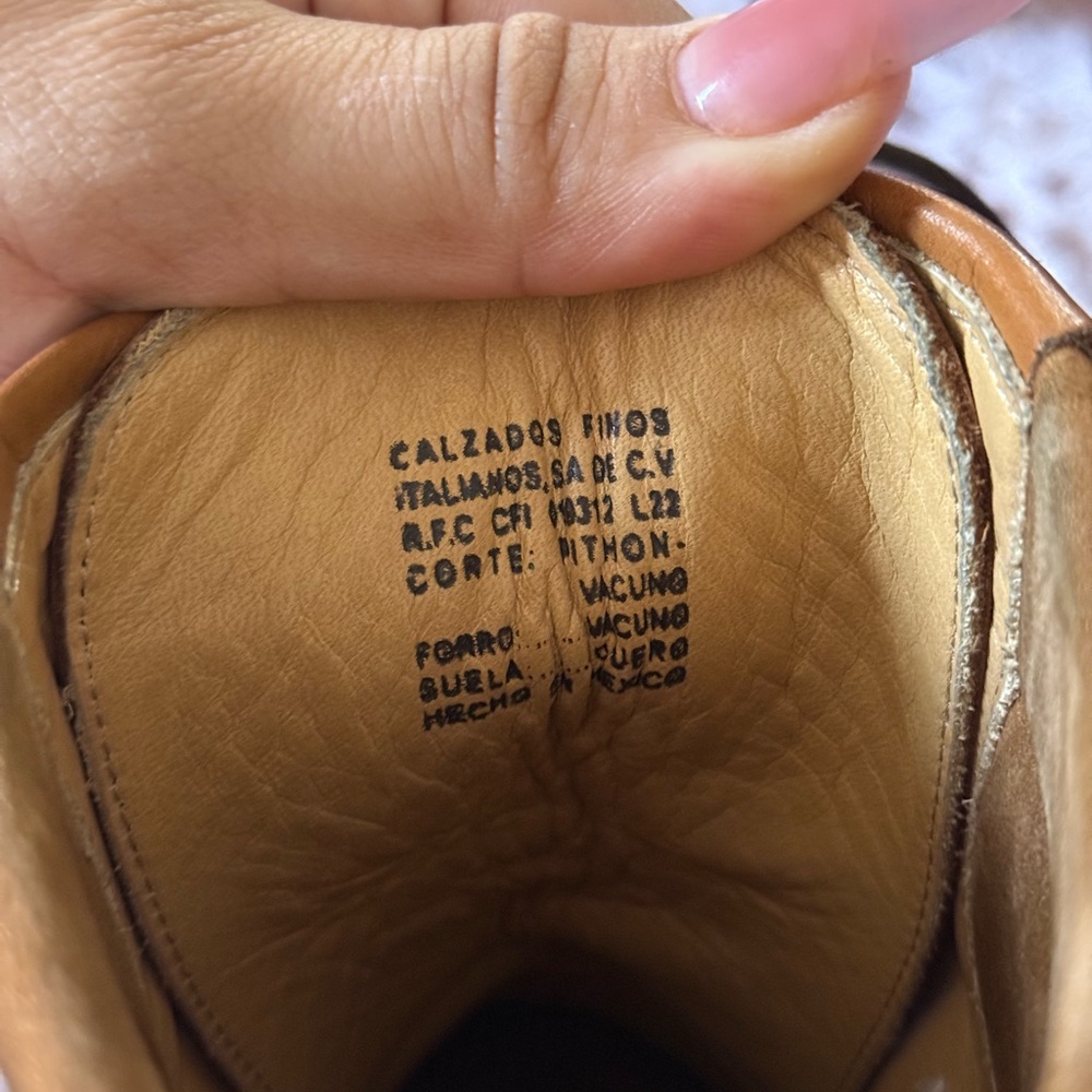 Franco Cuadra, Brown Python Cut Boots. - image 8